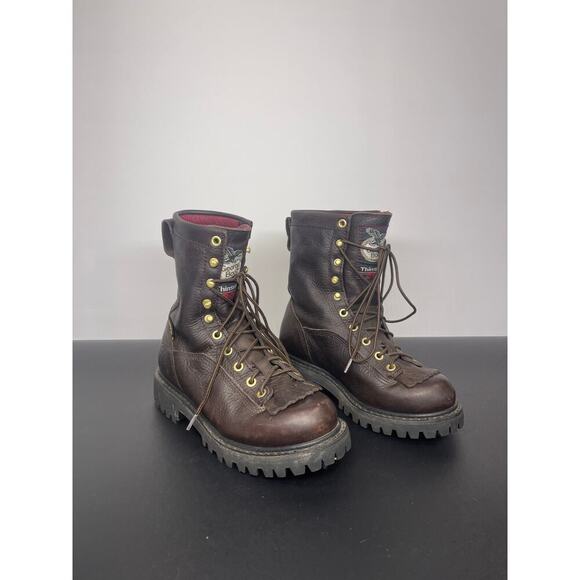 Brown Womens Georgia Boot (SB4) - Picture 2 of 9